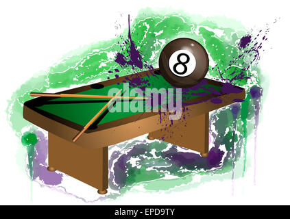 Numéro 8. Banque D'Images