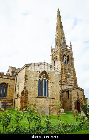 L'église St Mary Rushden Northamptonshire UK Banque D'Images