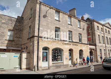 Le Musée Corinium, Cirencester, Gloucestershire, Royaume-Uni. Banque D'Images