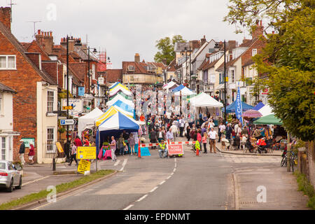 Alresford cresson festival, New Alresford, Hampshire, Angleterre, Royaume-Uni. Banque D'Images