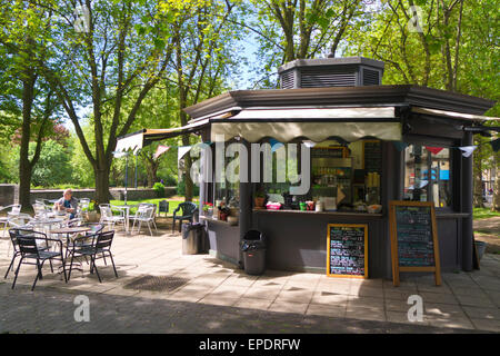 Edna's Kitchen Parc du Château du centre-ville de Bristol en Angleterre Banque D'Images