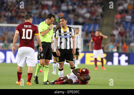 Vérone, Italie. 17 mai, 2015. Au cours de la Serie A italienne football match entre l'AS Roma et l'Udinese Calcio le dimanche 17 mai 2015 au Stade Olympique. Credit : Andrea Spinelli/Alamy Live News Banque D'Images