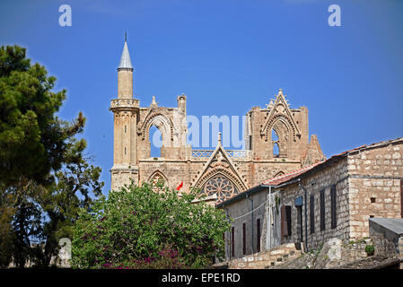 Lala Mustafa Pacha Mosquée Famagusta Banque D'Images