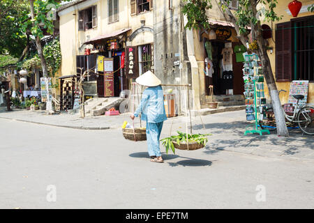 La vie au Vietnam, Hoi An, Vietnam, 14 mars 2014 Banque D'Images