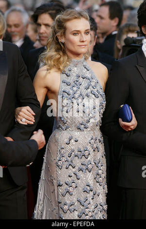 Cannes, France. 16 mai, 2015. CANNES, FRANCE - 16 MAI : Diane Kruger participe à "La mer d'arbres' Premiere annuelle lors de la 68e Festival de Cannes le 16 mai 2015 à Cannes, France. (Photo de Antonio Barros)/photo alliance © dpa/Alamy Live News Banque D'Images