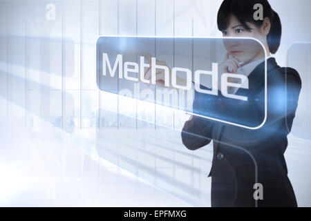 Présentation de la méthode d'affaires mot en allemand Banque D'Images
