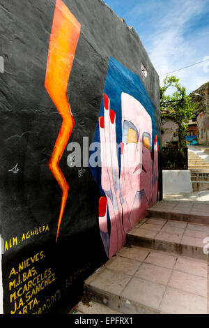 Murales, San Isidro, Torrevieja, Espagne Banque D'Images