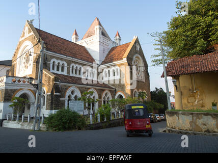 L'église anglicane All Saints ville historique de Galle, au Sri Lanka, en Asie Banque D'Images