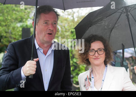 London UK. 18 mai 2015. L'ancien éditeur du Daily Mirror, Piers Morgan à la Chelsea Flower Show 2015 : Crédit amer ghazzal/Alamy Live News Banque D'Images