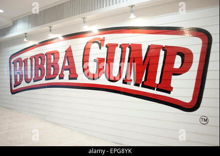 Bubba Gump. Shrimp Co. Banque D'Images