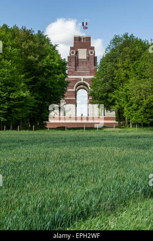 La bataille de la Somme Thiepval mémorial aux disparus de la Somme Banque D'Images