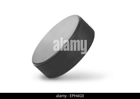 Rondelle de hockey sur glace Banque D'Images