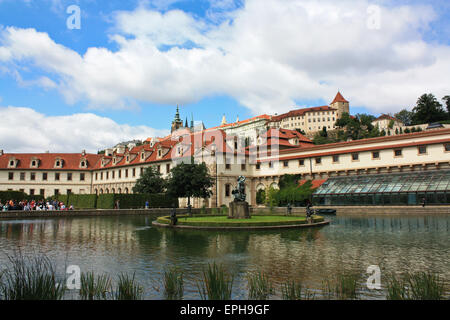 Palais Wallenstein à Prague Banque D'Images