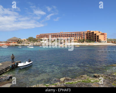 Ramla Bay Hotel & Resort, Malta Banque D'Images