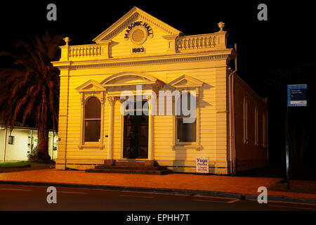 Masonic Hall (1883), Warkworth, Auckland, North Island, New Zealand Banque D'Images