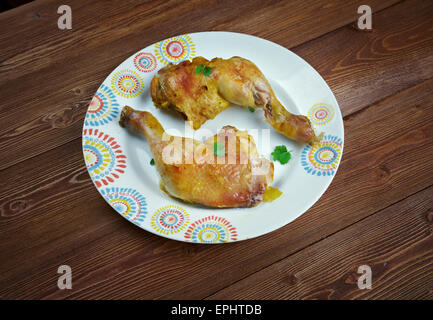 Ayam Goreng Kuning Banque D'Images