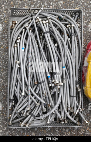 Les flexibles haute pression Banque D'Images