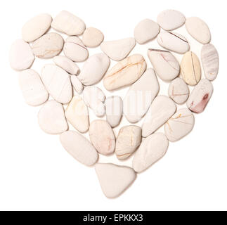 Pierre de coeur Banque D'Images