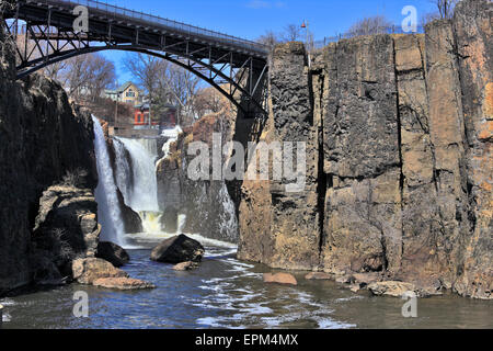 Great Falls Park Paterson, New Jersey Banque D'Images