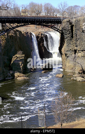 Great Falls Park Paterson, New Jersey Banque D'Images