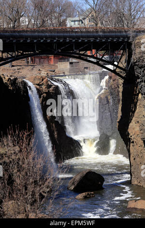 Great Falls Park Paterson, New Jersey Banque D'Images