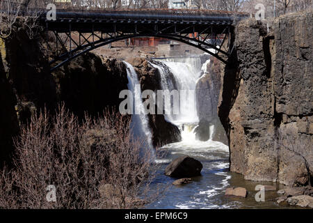 Great Falls Park Paterson, New Jersey Banque D'Images