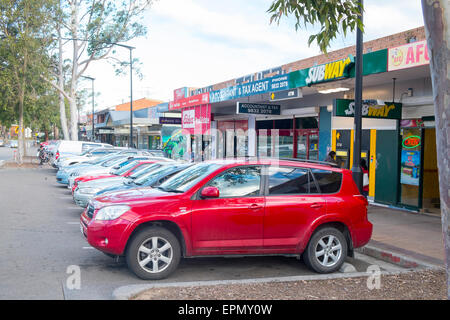 Rooty Hill, une banlieue à l'Ouest Sydney,une partie de la ville de Blacktown gouvernement local, New South Wales, Australie Banque D'Images