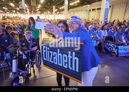 Anaheim, Californie, USA. 16 mai, 2015. Général scènes au Parti démocratique de Californie Convention, tenue à l'Anaheim Convention Center. © Davis de Coiffure/ZUMA/ZUMAPRESS.com/Alamy fil Live News Banque D'Images