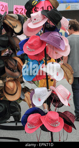 Affichage des chapeaux Banque D'Images