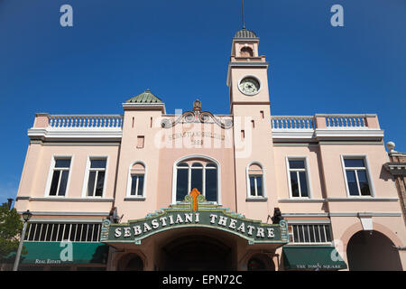 Sebastiani Theatre, Sonoma, California, USA Banque D'Images