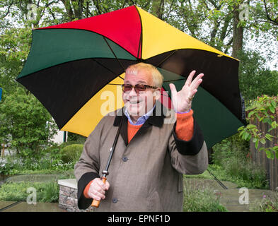 Christopher Biggins acteur et comédien,à la RHS Chelsea Flower Show 2015 Banque D'Images