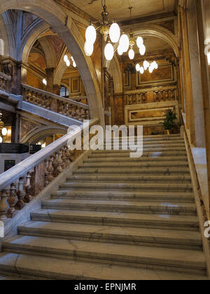 Ville de l'intérieur George Square Glasgow Chambres Ecosse UK Banque D'Images