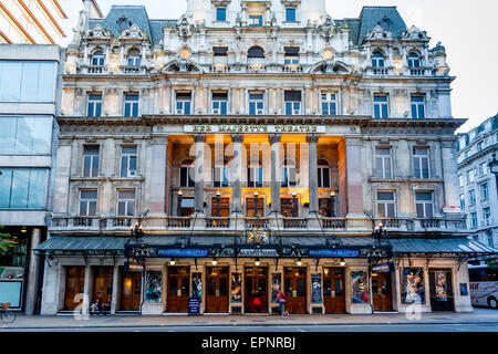 Her Majesty's Theatre, Haymarket, Londres, Angleterre Banque D'Images