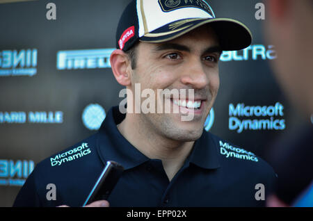 Monte Carlo, Monaco, 20 mai 2015. Lors de la journée des médias Grand Prix de Formule 1 de Monaco, Monte Carlo. Crédit : Kevin Bennett/Alamy Live News Banque D'Images