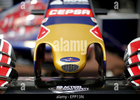 Montecarlo, Monaco. 20 mai, 2015. Un détail de la balle est représentée dans la voie des stands pendant les préparatifs de l'année 2015, Grand Prix de Formule 1 de Monaco à Montecarlo, Monaco. Credit : James/Gasperotti ZUMA Wire/Alamy Live News Banque D'Images