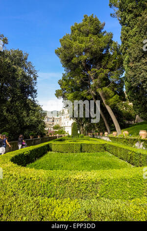 Villa d'Este, Tivoli, Italie, Latium, Site du patrimoine mondial de l'UNESCO Banque D'Images