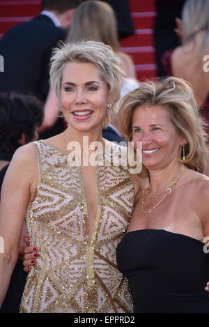 La société Prinzessin zu Leiningen/assistant à la première tapis rouge jeunesse/68e Festival de Cannes / Festival de Cannes 2015/20.05,2015/photo alliance Banque D'Images