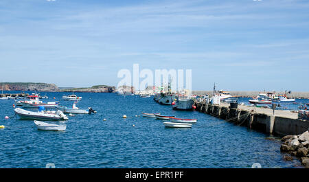 Port de pêche de Sagres au Portugal Banque D'Images