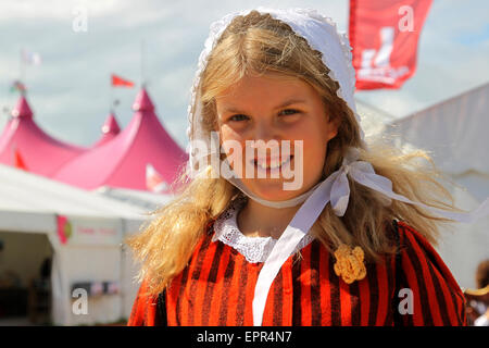 National Eisteddfod, Vale of Glamorgan, Welsh dancer Banque D'Images