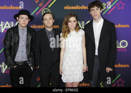 HALO Awards Nickelodeon au Pier 36 à New York City comprend : Echosmith Où : New York City, New York, United States Quand : 15 novembre 2014 Crédit : Joel Ginsburg/WENN.com Banque D'Images