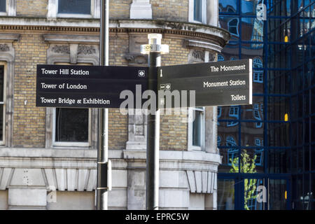 Plaque de rue, Londres UK Angleterre Banque D'Images