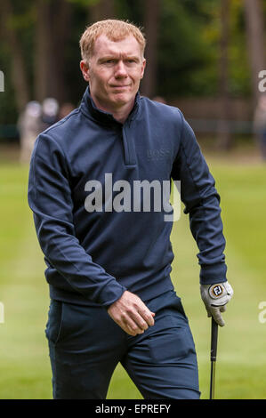 Londres, Royaume-Uni. 20 mai 2015. Ex-Manchester United footballeur, Paul Scholes, au cours de la BMW PGA Championship 2015 Pro-Am au Wentworth club, Surrey. Crédit : Stephen Chung / Alamy Live News Banque D'Images