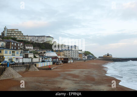 Ventnor front de mer sur l'île de Wight, Angleterre. Banque D'Images