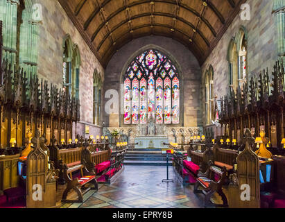 Intérieur de la cathédrale de St Asaph, St Asaph, Denbighshire, Wales, UK Banque D'Images