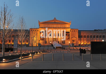 CHICAGO, IL - MARS 23 : Vue sur le Field Museum of Natural History le 23 mars 2012 à Chicago, Illinois Banque D'Images