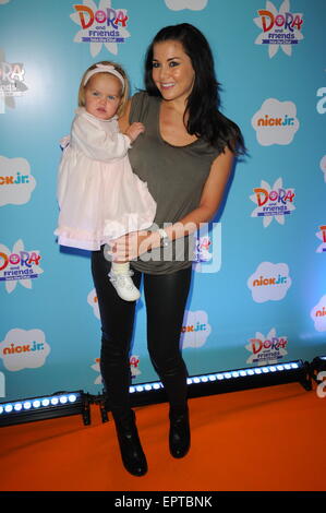 London,UK,Imogen Thomas assiste aux amis de Dora : En ville - une télévision premiere avec Dora Explorer à l'Empire cinema, Leicester Square, London 02 novembre2014. Banque D'Images