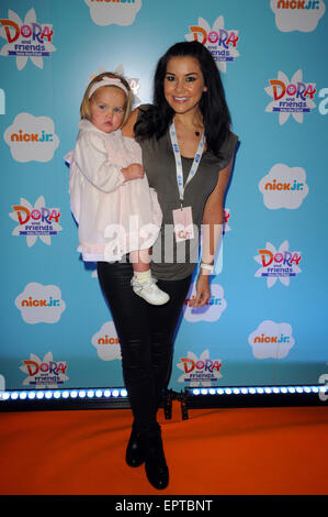 London,UK,Imogen Thomas assiste aux amis de Dora : En ville - une télévision premiere avec Dora Explorer à l'Empire cinema, Leicester Square, London 02 novembre2014. Banque D'Images