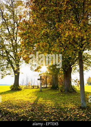 Calvaire, Weser Hills, Rhénanie du Nord-Westphalie, Allemagne Banque D'Images