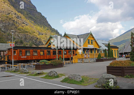 Flamsbana in Norway Museet à Flåm, Norvège Banque D'Images