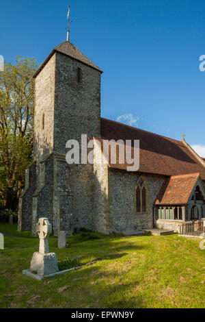 Après-midi de printemps à Kingston near Lewes, East Sussex, Angleterre. Banque D'Images